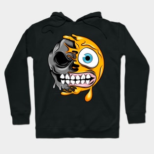 Grimacing Zombie Emoji Hoodie